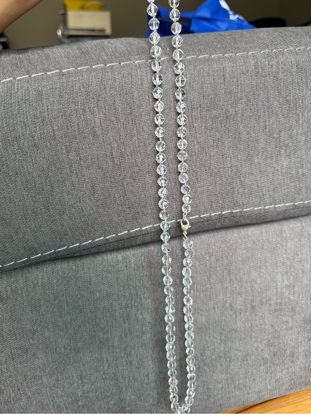 Crystal beaded necklace - Picture 3 of 8